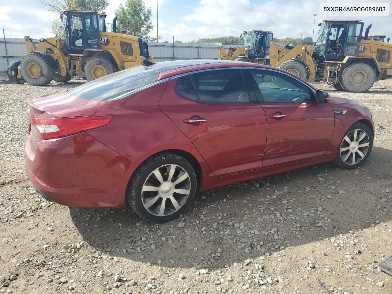 2012 Kia Optima Sx VIN: 5XXGR4A69CG089603 Lot: 72518144