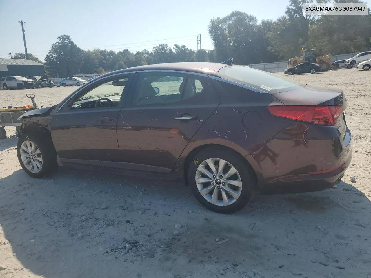 2012 Kia Optima Lx VIN: 5XXGM4A76CG037949 Lot: 72638264