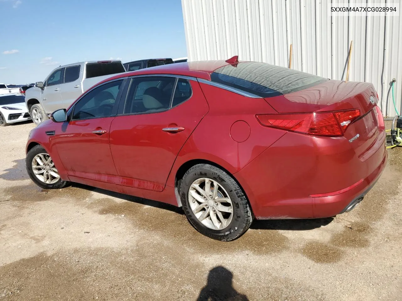 2012 Kia Optima Lx VIN: 5XXGM4A7XCG028994 Lot: 72948914