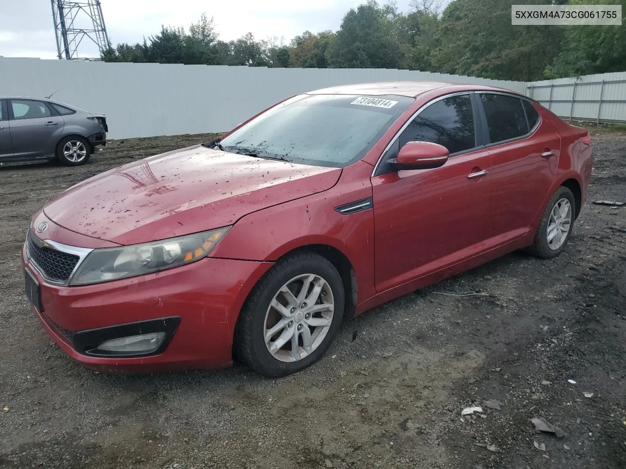 2012 Kia Optima Lx VIN: 5XXGM4A73CG061755 Lot: 73104814