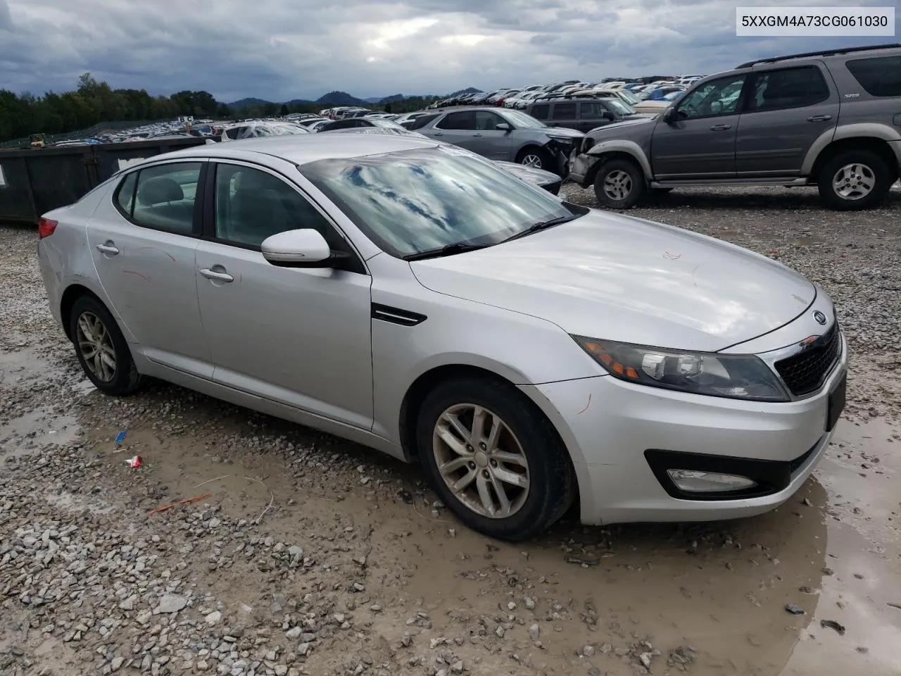 2012 Kia Optima Lx VIN: 5XXGM4A73CG061030 Lot: 73201904