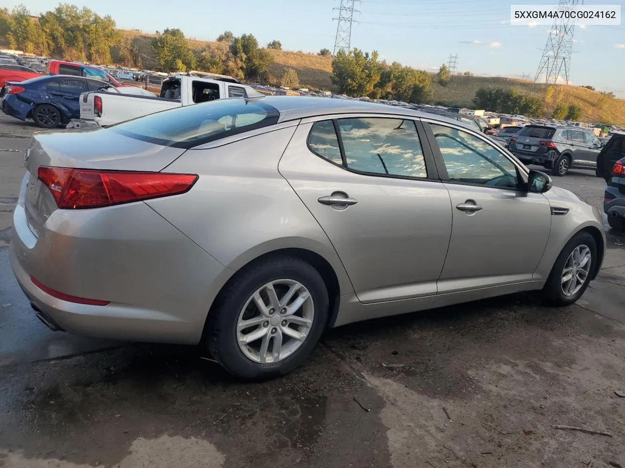 2012 Kia Optima Lx VIN: 5XXGM4A70CG024162 Lot: 73299264