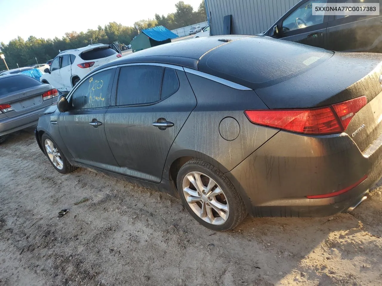 2012 Kia Optima Ex VIN: 5XXGN4A77CG017383 Lot: 73332914