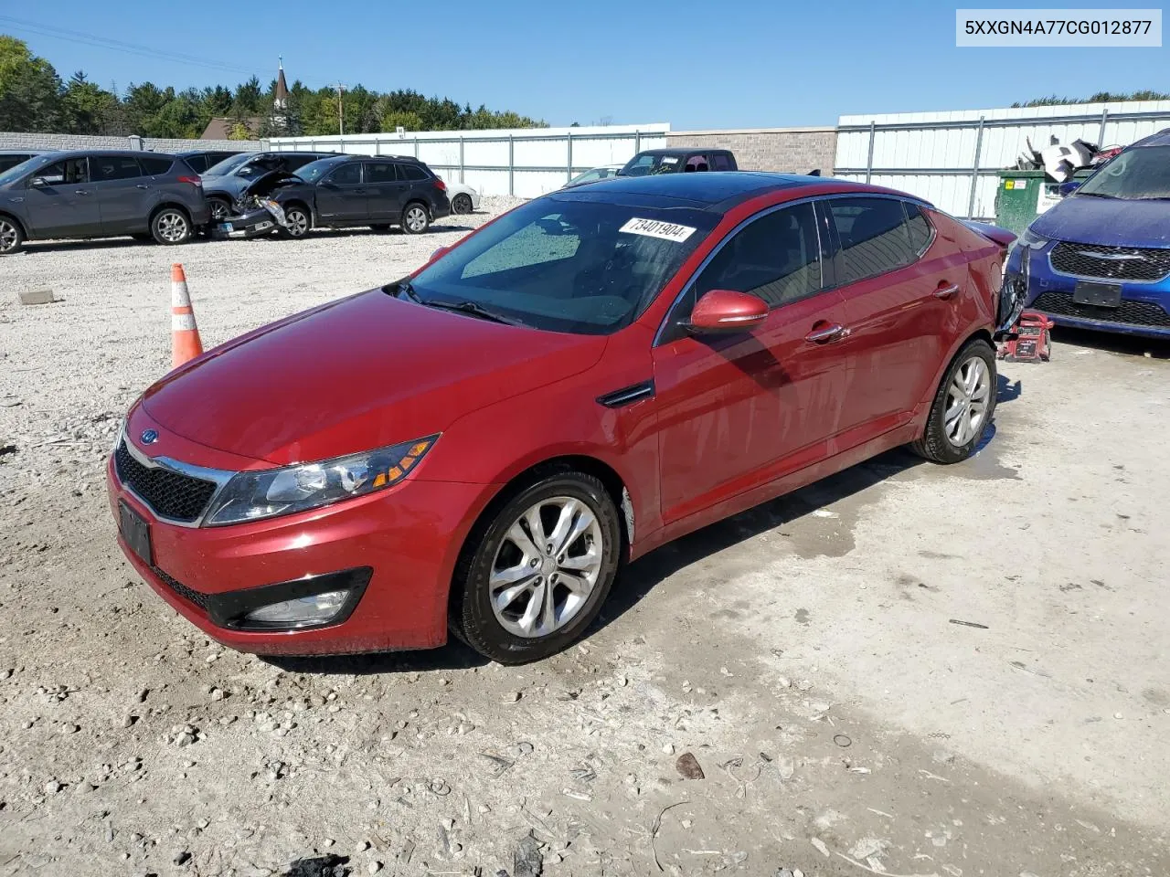 5XXGN4A77CG012877 2012 Kia Optima Ex