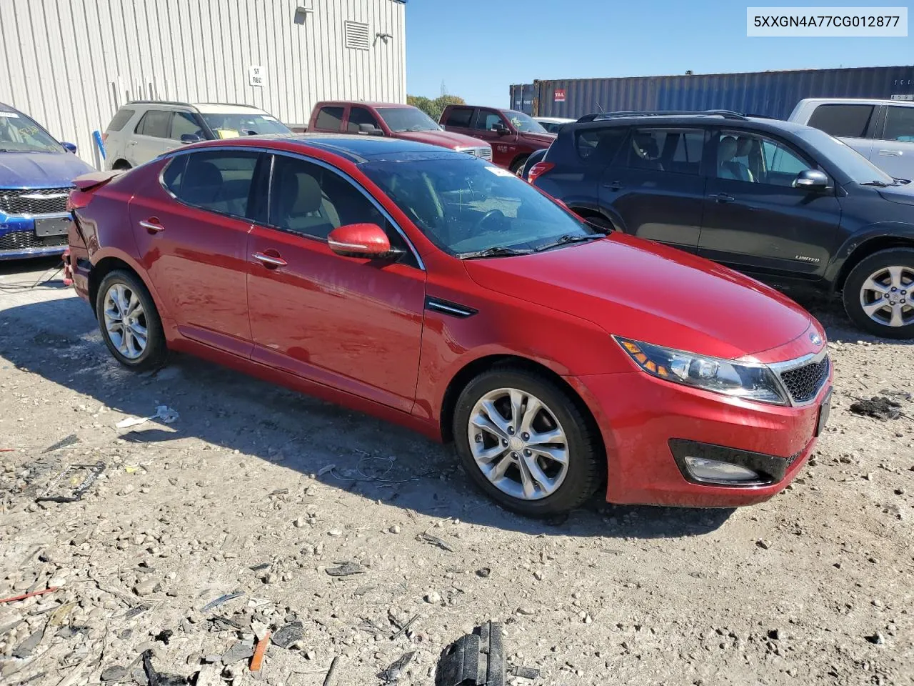 2012 Kia Optima Ex VIN: 5XXGN4A77CG012877 Lot: 73401904