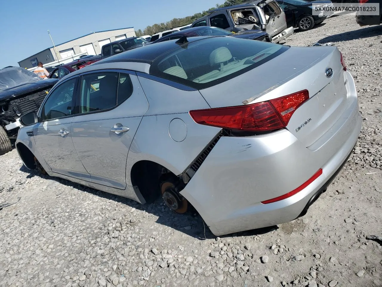 2012 Kia Optima Ex VIN: 5XXGN4A74CG018233 Lot: 73648384