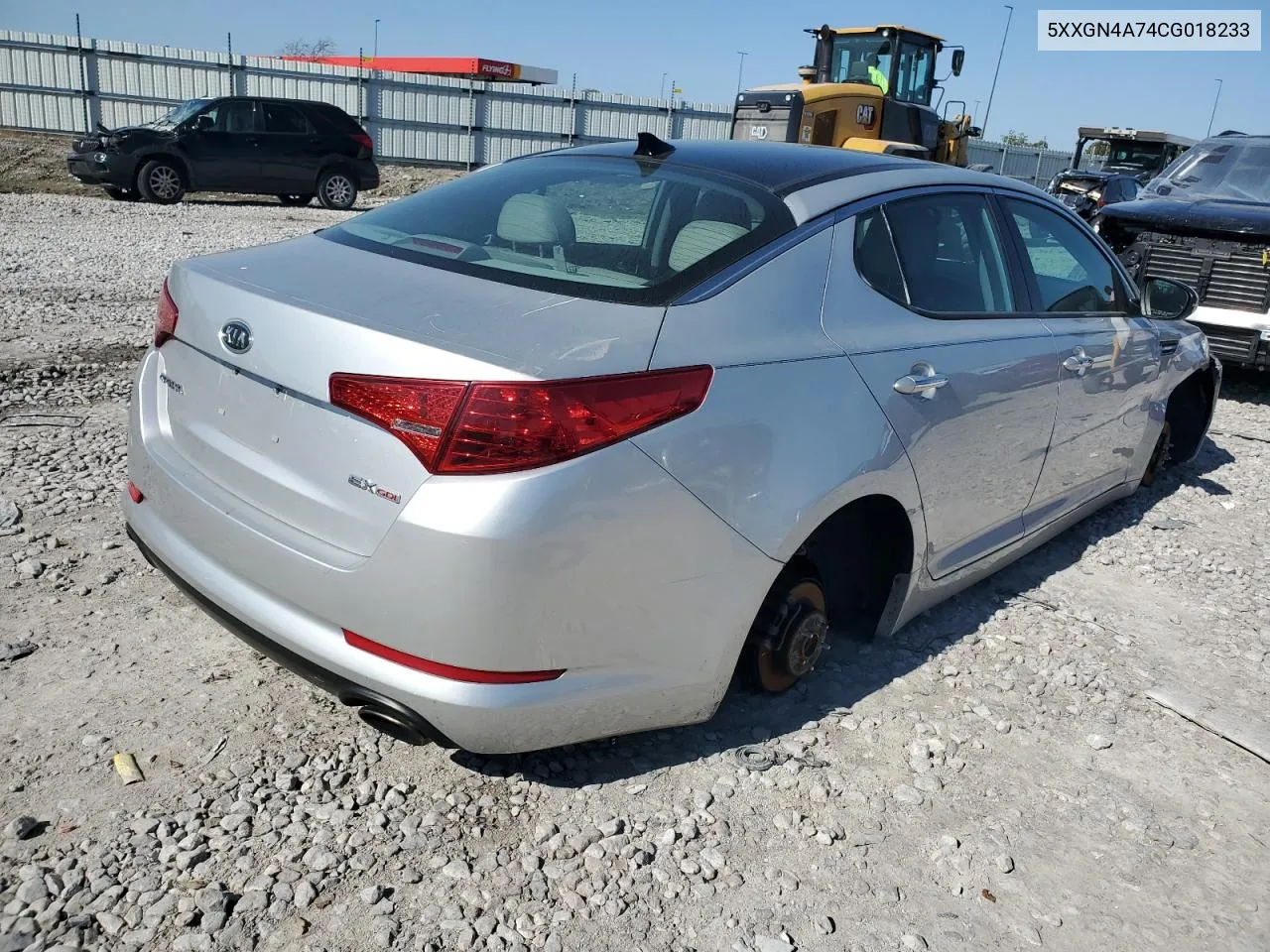 2012 Kia Optima Ex VIN: 5XXGN4A74CG018233 Lot: 73648384