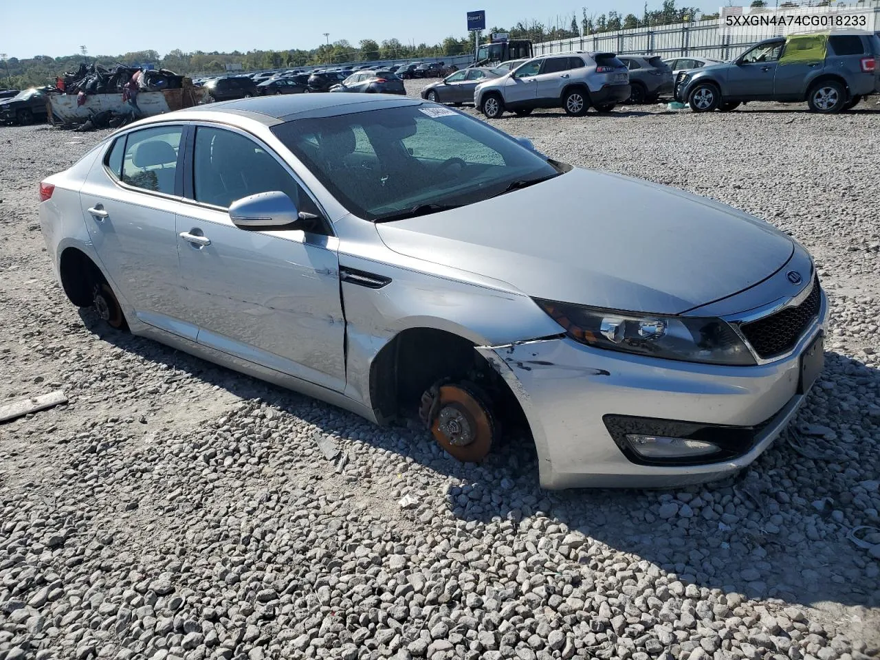 2012 Kia Optima Ex VIN: 5XXGN4A74CG018233 Lot: 73648384