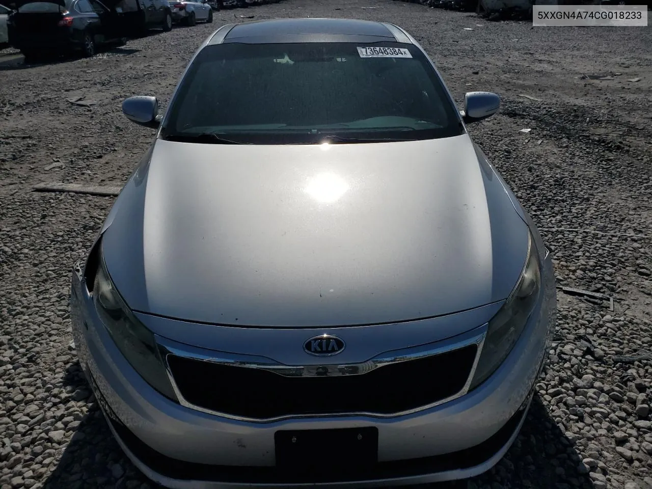 2012 Kia Optima Ex VIN: 5XXGN4A74CG018233 Lot: 73648384