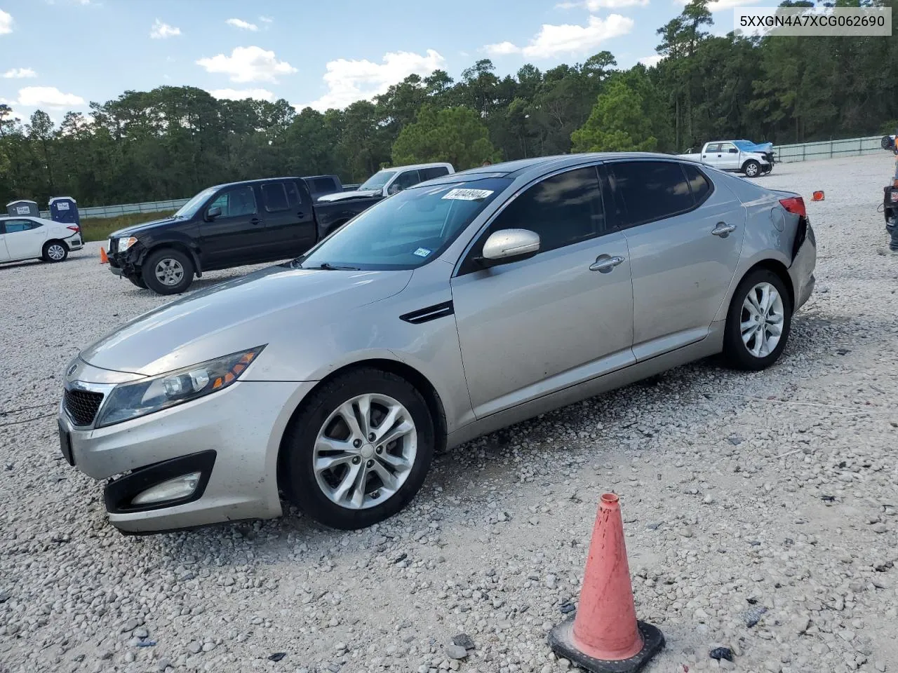 2012 Kia Optima Ex VIN: 5XXGN4A7XCG062690 Lot: 74048904