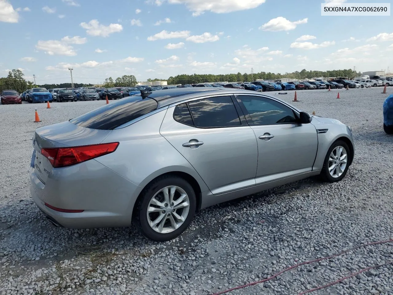 2012 Kia Optima Ex VIN: 5XXGN4A7XCG062690 Lot: 74048904