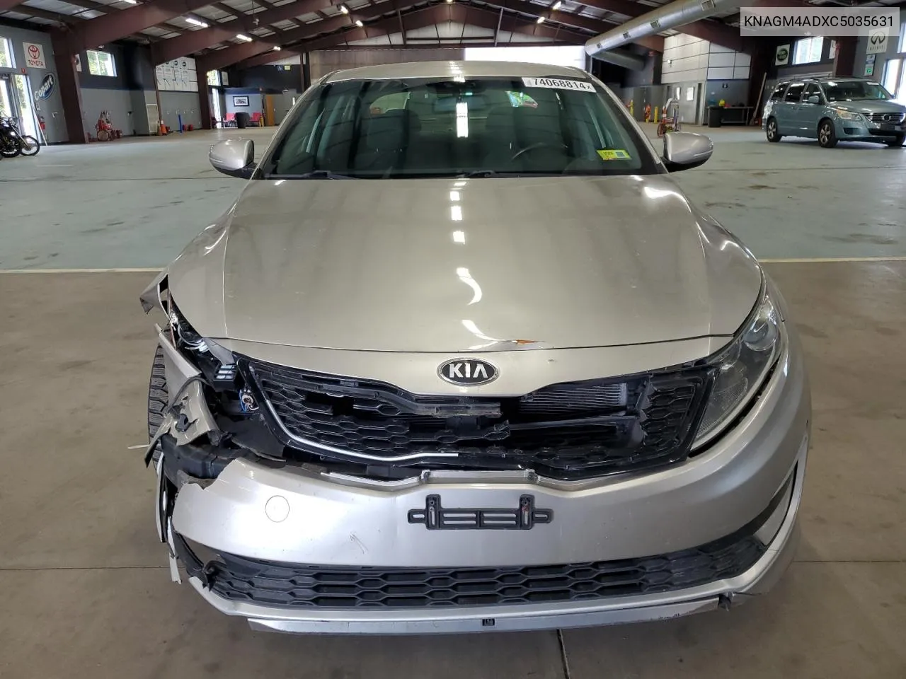 2012 Kia Optima Hybrid VIN: KNAGM4ADXC5035631 Lot: 74068814