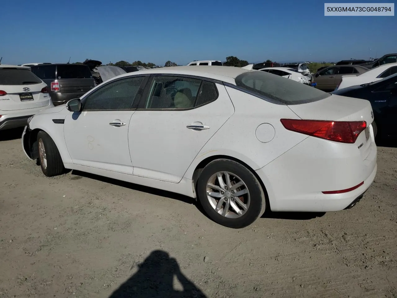 2012 Kia Optima Lx VIN: 5XXGM4A73CG048794 Lot: 74150784