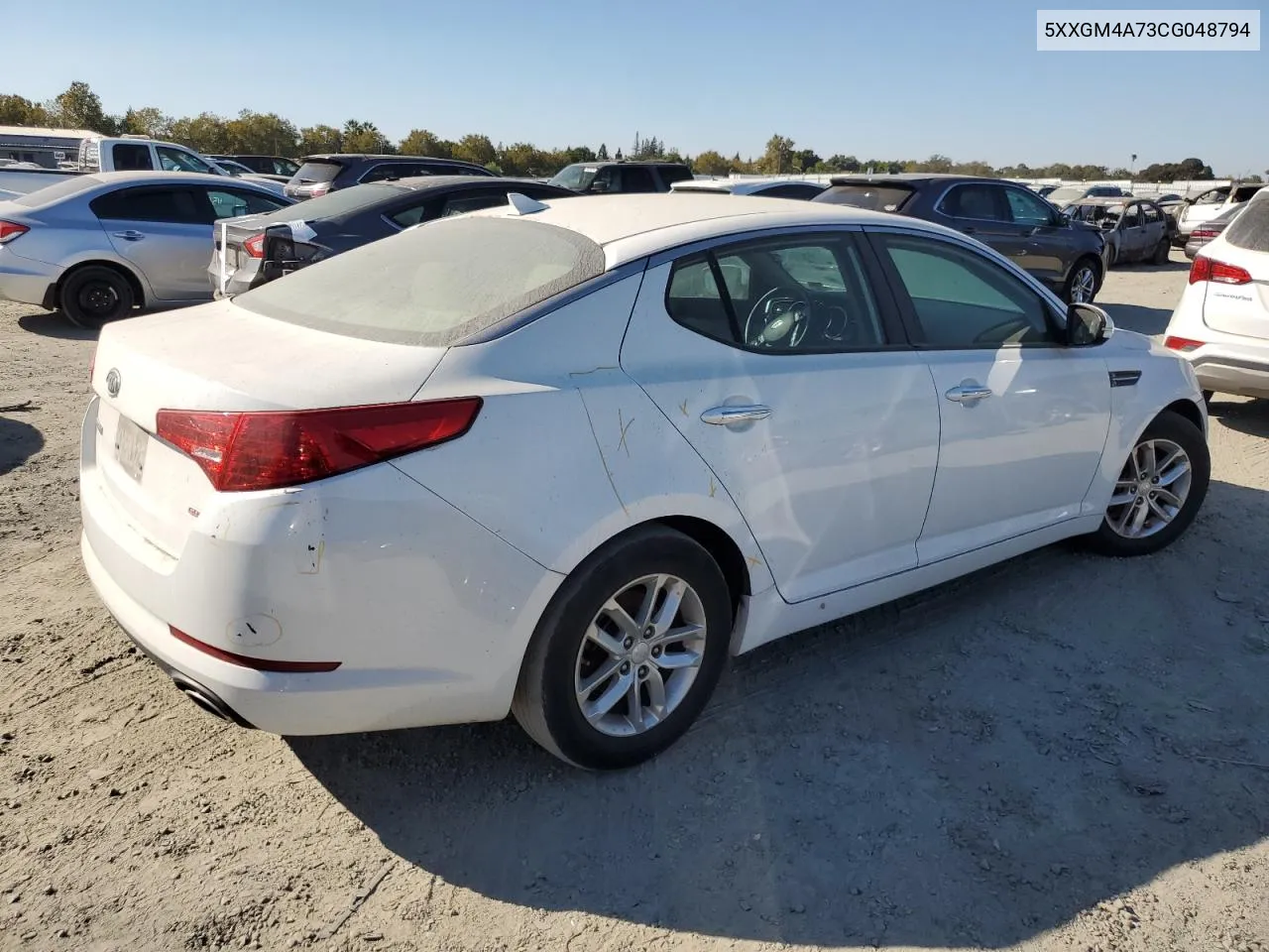 2012 Kia Optima Lx VIN: 5XXGM4A73CG048794 Lot: 74150784