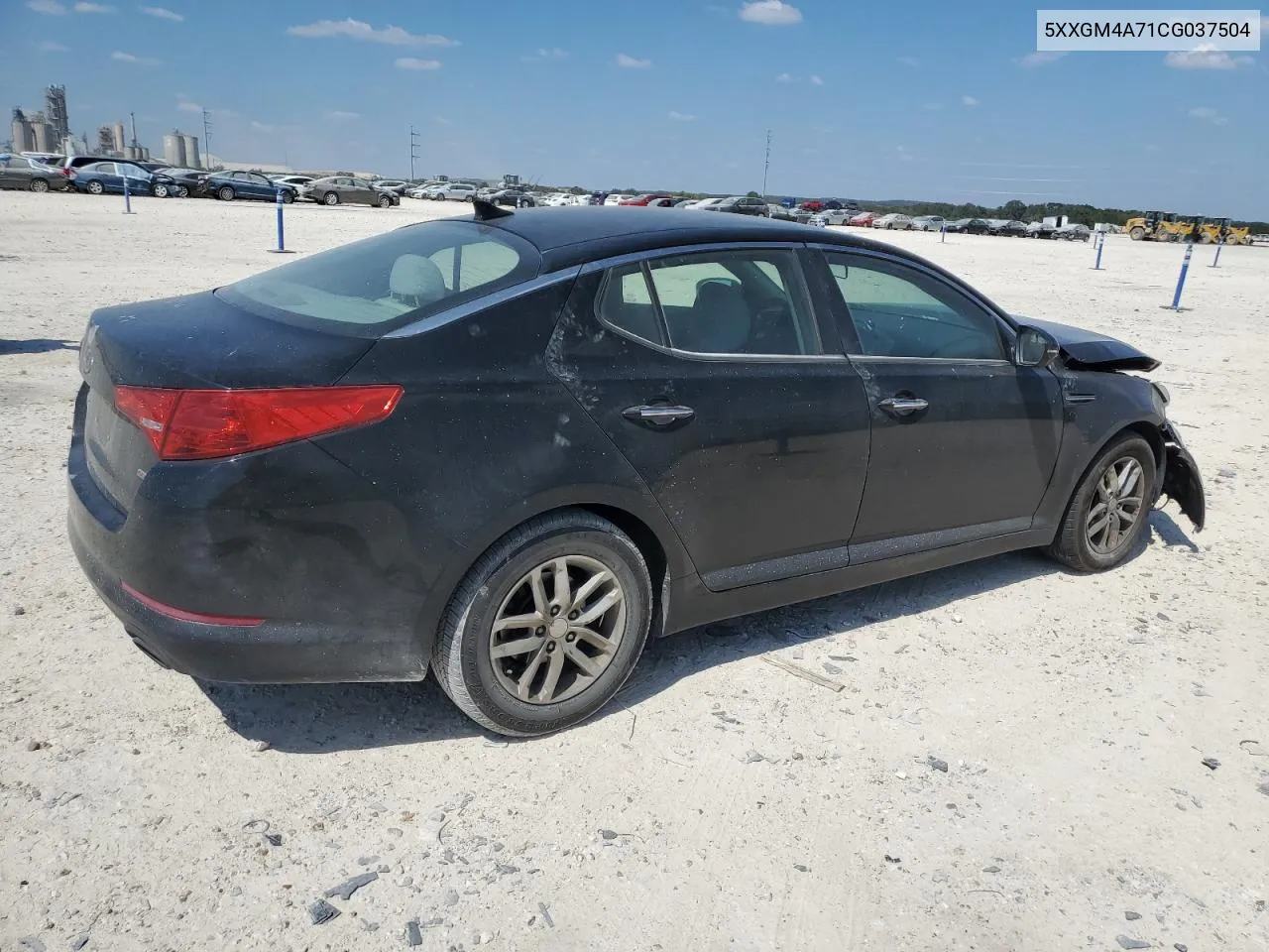 2012 Kia Optima Lx VIN: 5XXGM4A71CG037504 Lot: 74373524