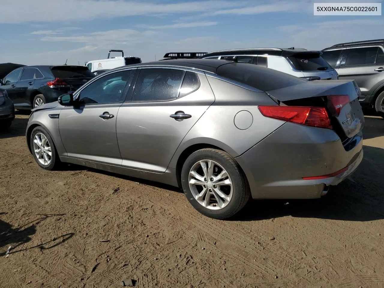 2012 Kia Optima Ex VIN: 5XXGN4A75CG022601 Lot: 74523684