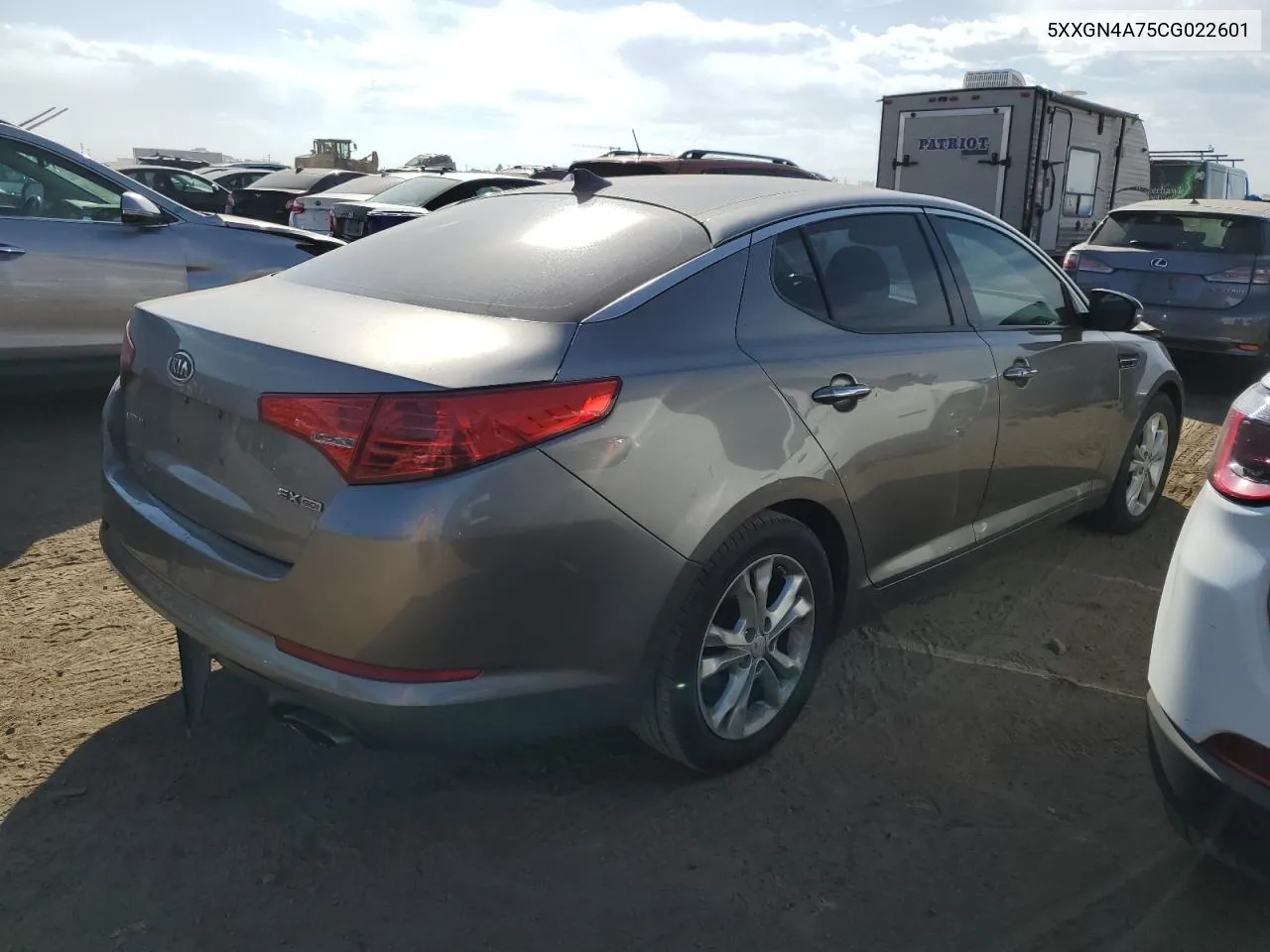 2012 Kia Optima Ex VIN: 5XXGN4A75CG022601 Lot: 74523684