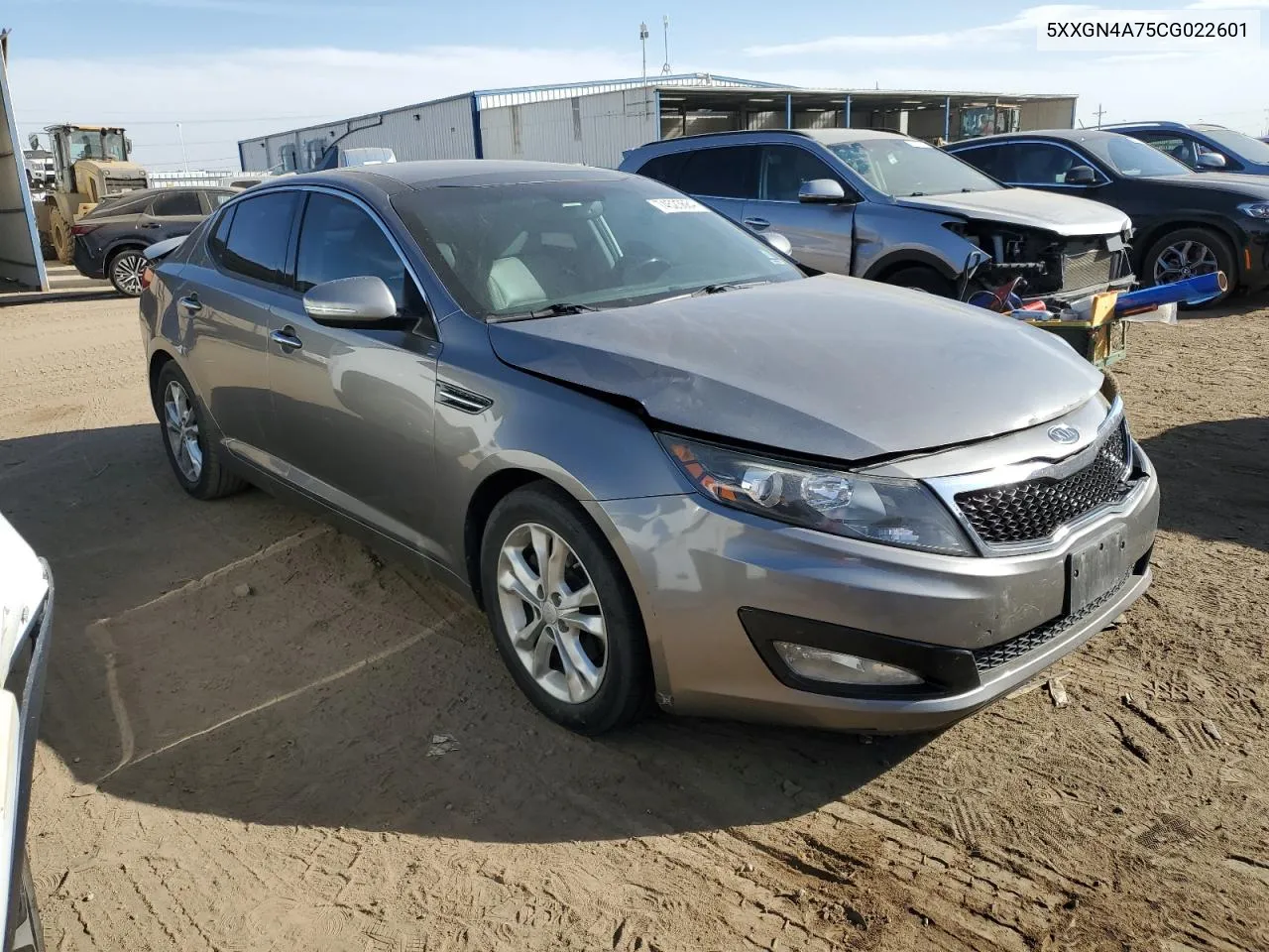 2012 Kia Optima Ex VIN: 5XXGN4A75CG022601 Lot: 74523684