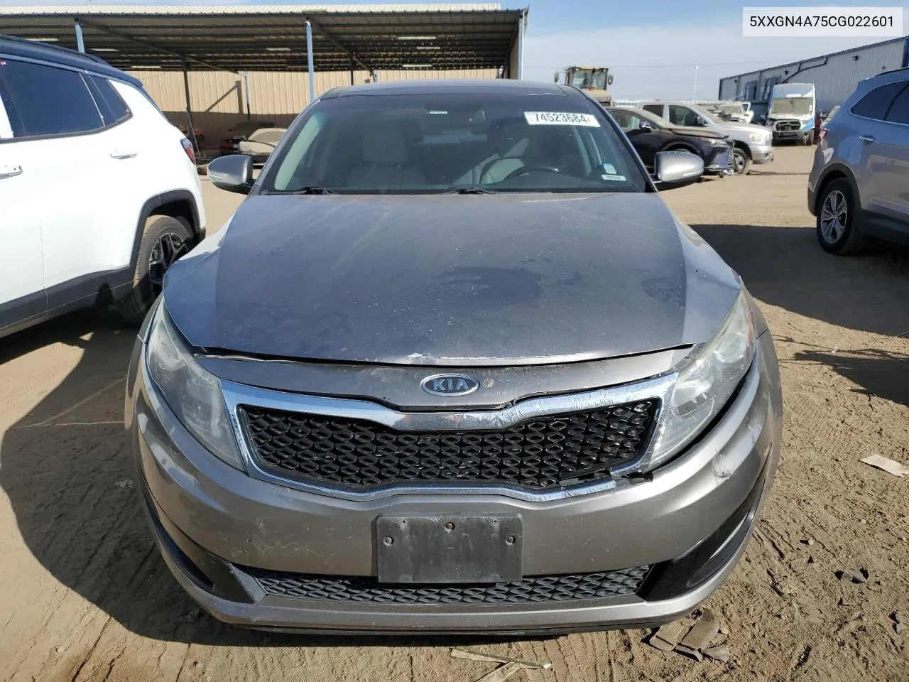 2012 Kia Optima Ex VIN: 5XXGN4A75CG022601 Lot: 74523684