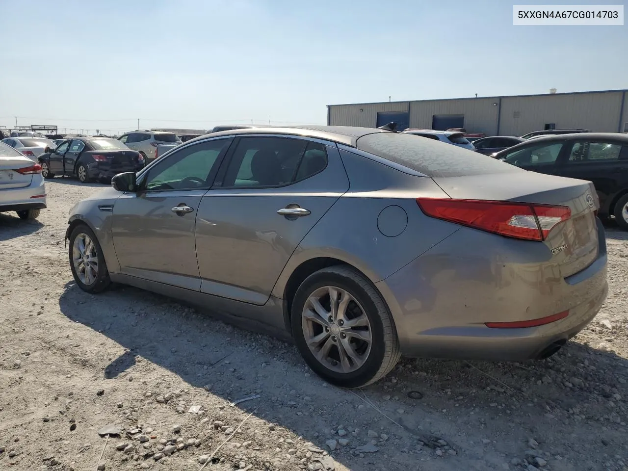 2012 Kia Optima Ex VIN: 5XXGN4A67CG014703 Lot: 74580794