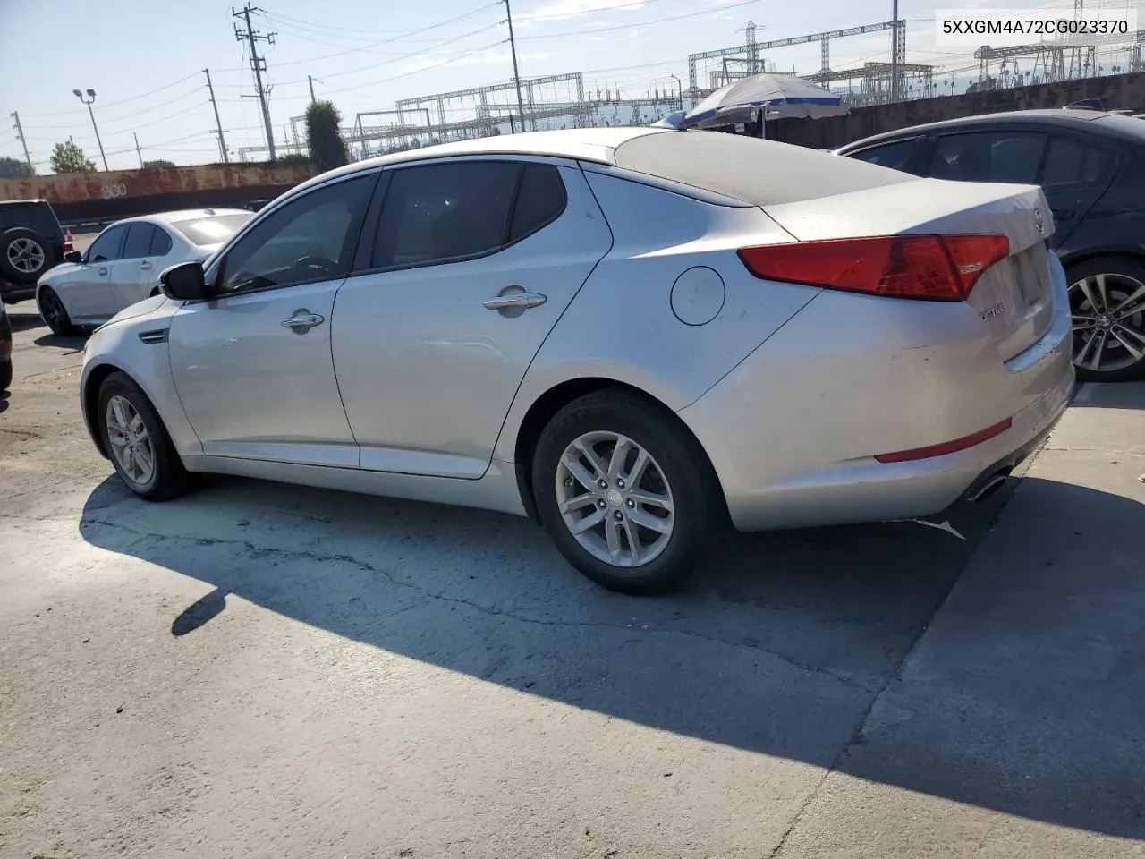 2012 Kia Optima Lx VIN: 5XXGM4A72CG023370 Lot: 74608334