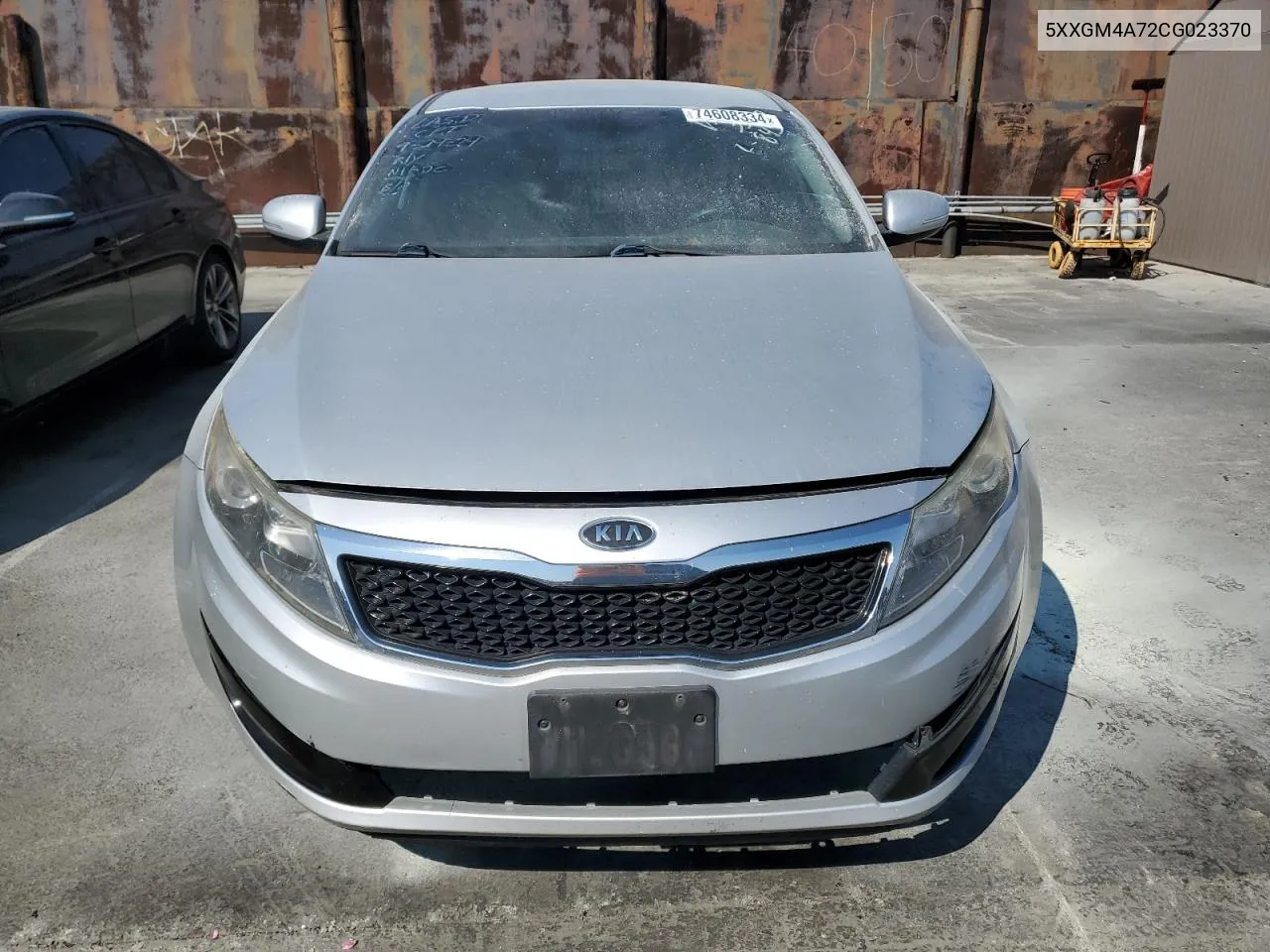 2012 Kia Optima Lx VIN: 5XXGM4A72CG023370 Lot: 74608334