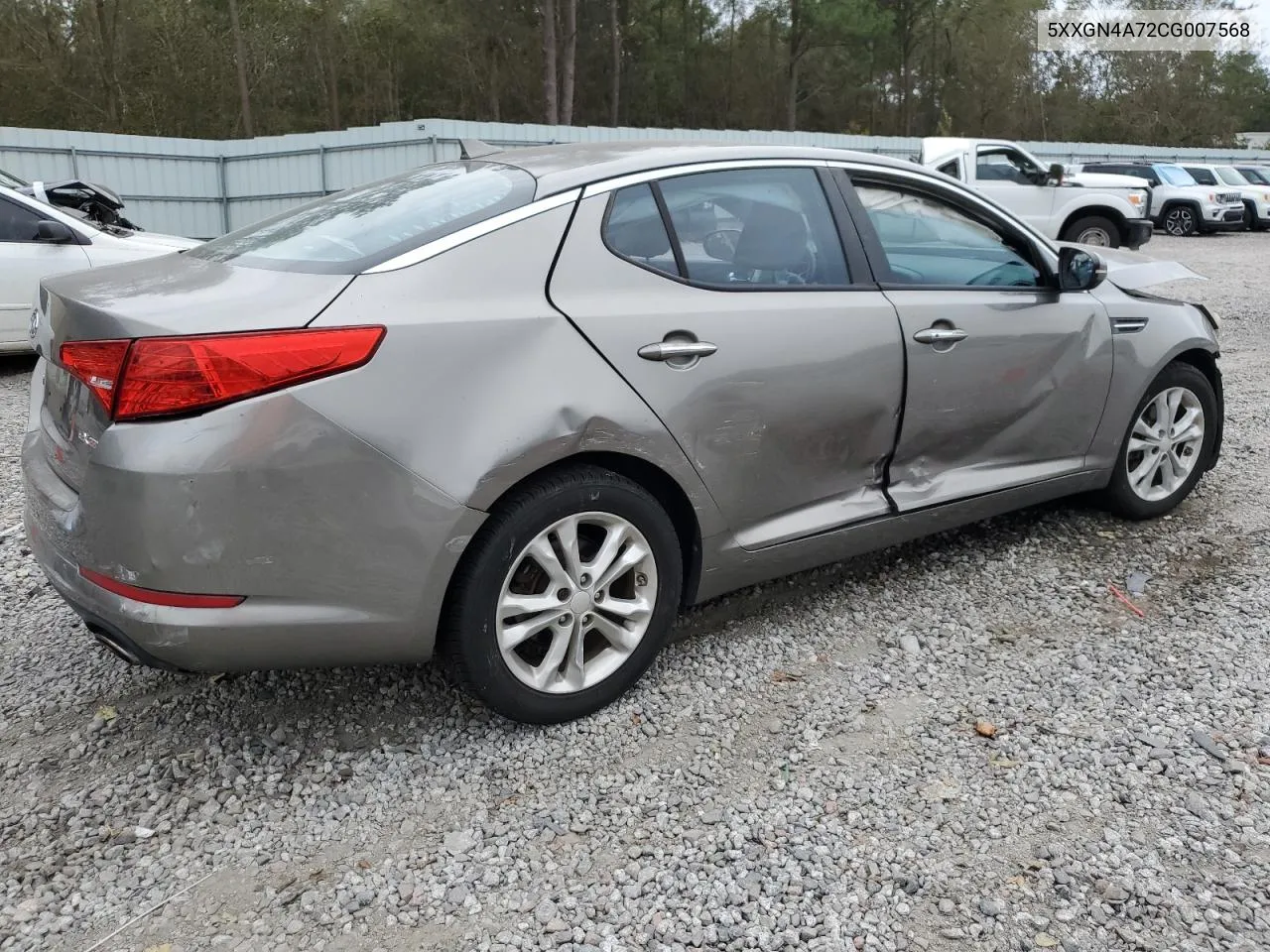 2012 Kia Optima Ex VIN: 5XXGN4A72CG007568 Lot: 74686524