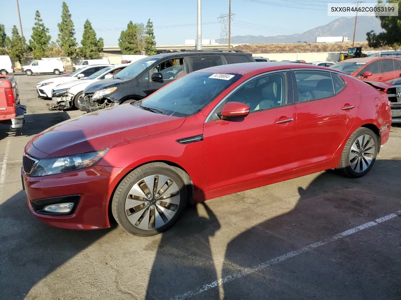 2012 Kia Optima Sx VIN: 5XXGR4A62CG053199 Lot: 74738884