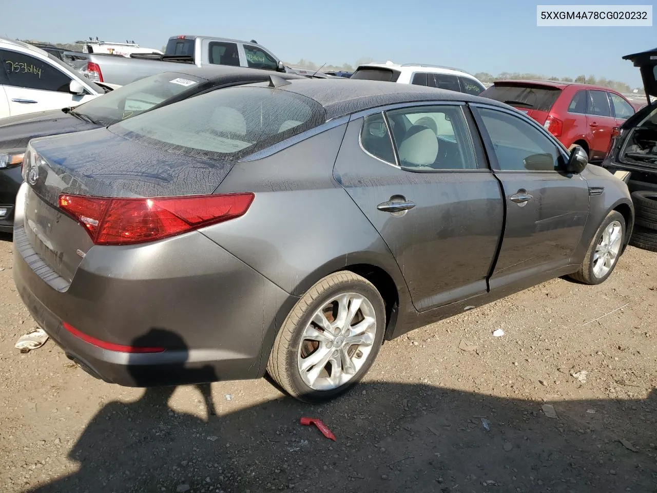 2012 Kia Optima Lx VIN: 5XXGM4A78CG020232 Lot: 74929314