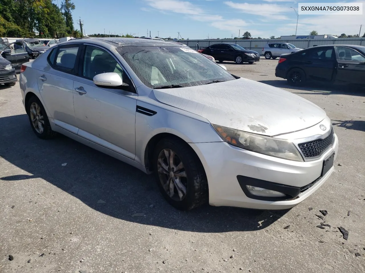 2012 Kia Optima Ex VIN: 5XXGN4A76CG073038 Lot: 74960344