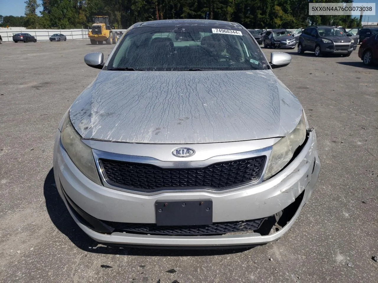 2012 Kia Optima Ex VIN: 5XXGN4A76CG073038 Lot: 74960344