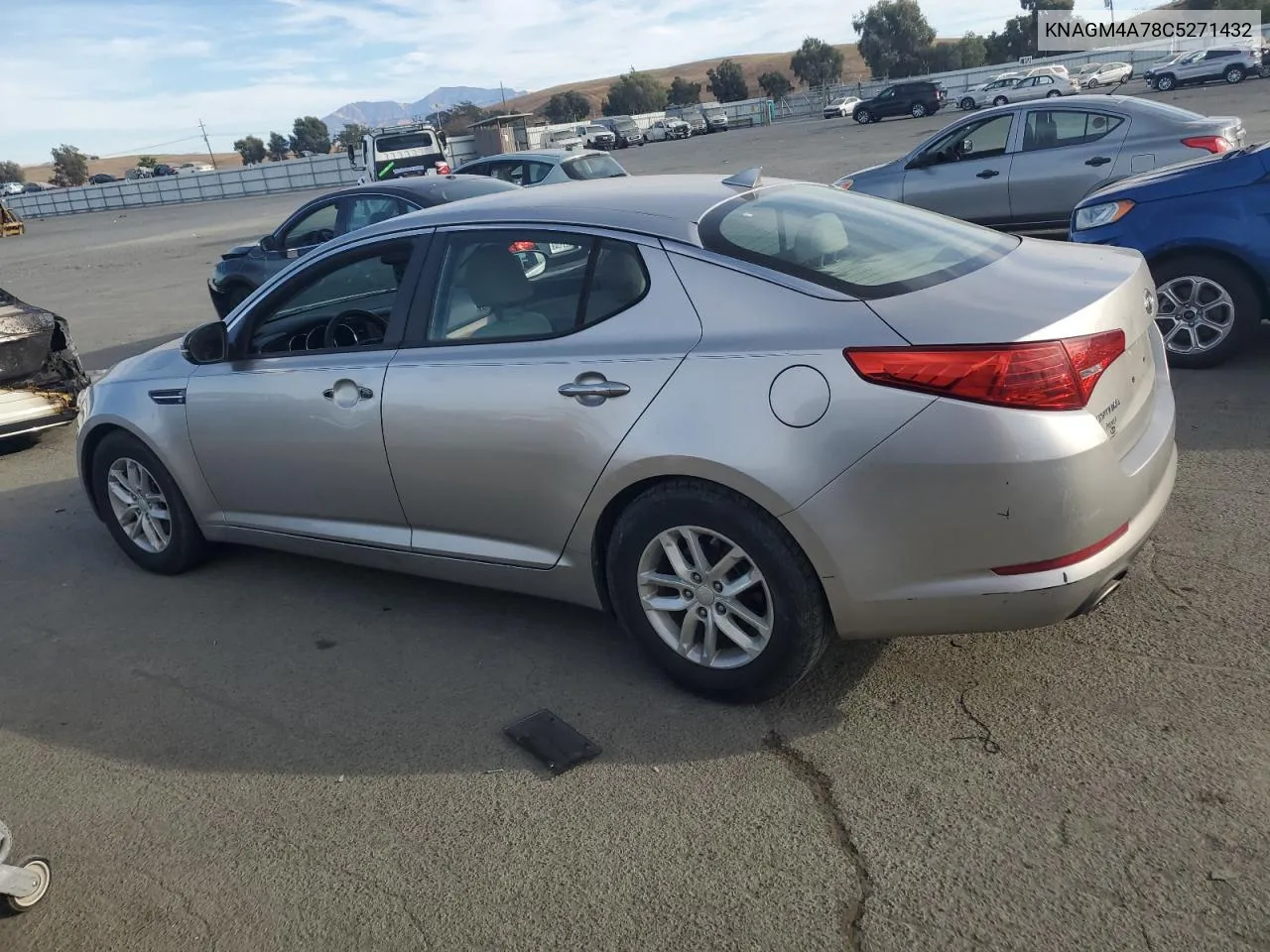 2012 Kia Optima Lx VIN: KNAGM4A78C5271432 Lot: 74980744