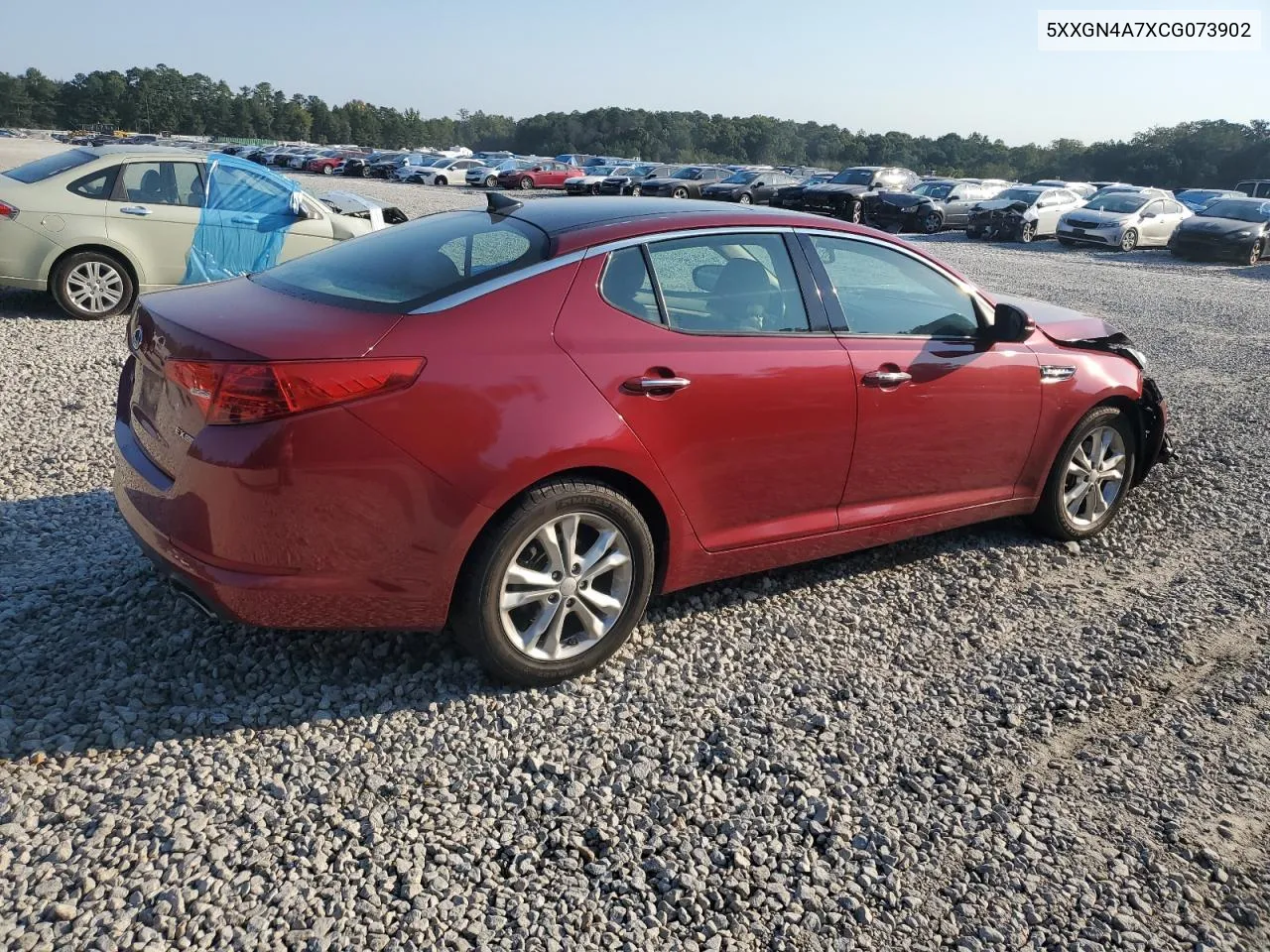 2012 Kia Optima Ex VIN: 5XXGN4A7XCG073902 Lot: 75103824