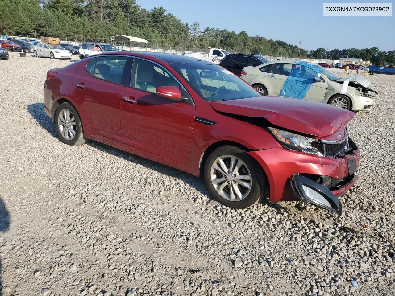 2012 Kia Optima Ex VIN: 5XXGN4A7XCG073902 Lot: 75103824