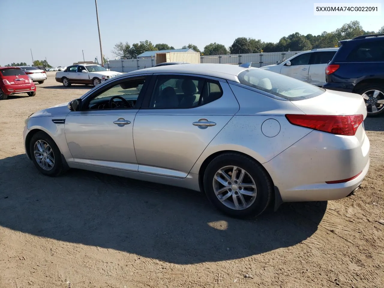 2012 Kia Optima Lx VIN: 5XXGM4A74CG022091 Lot: 75171184