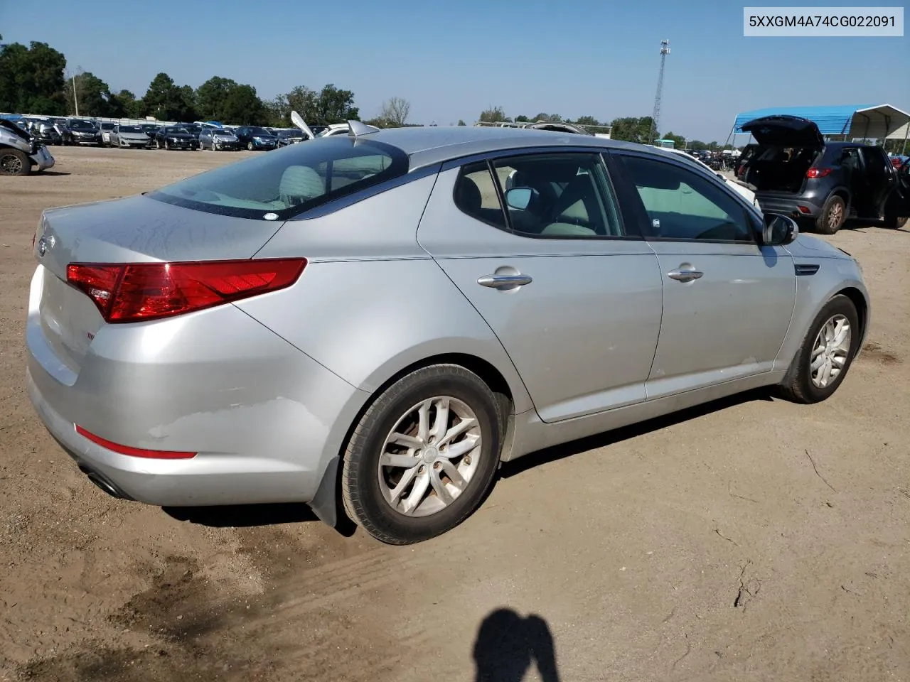 5XXGM4A74CG022091 2012 Kia Optima Lx