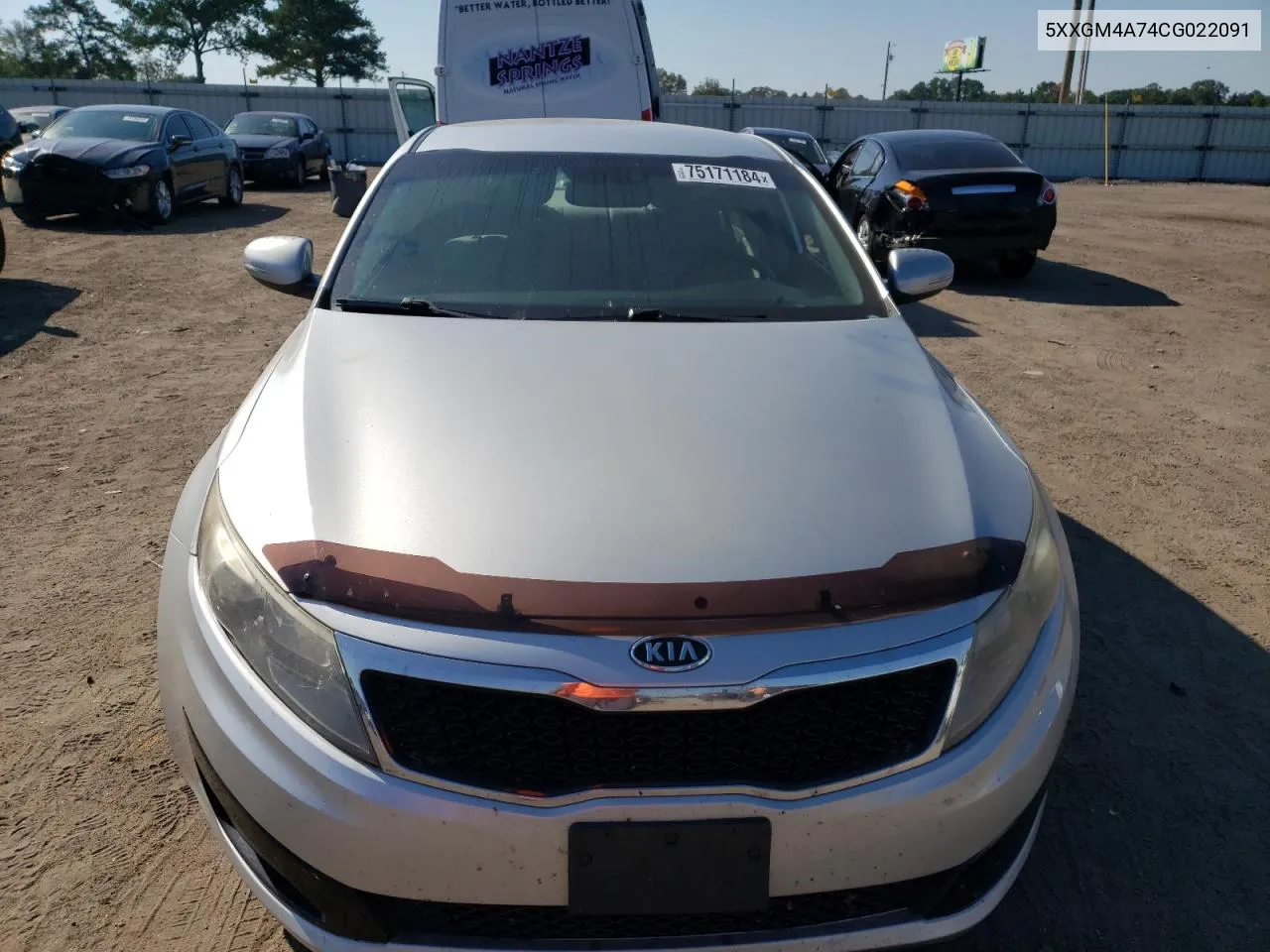 2012 Kia Optima Lx VIN: 5XXGM4A74CG022091 Lot: 75171184