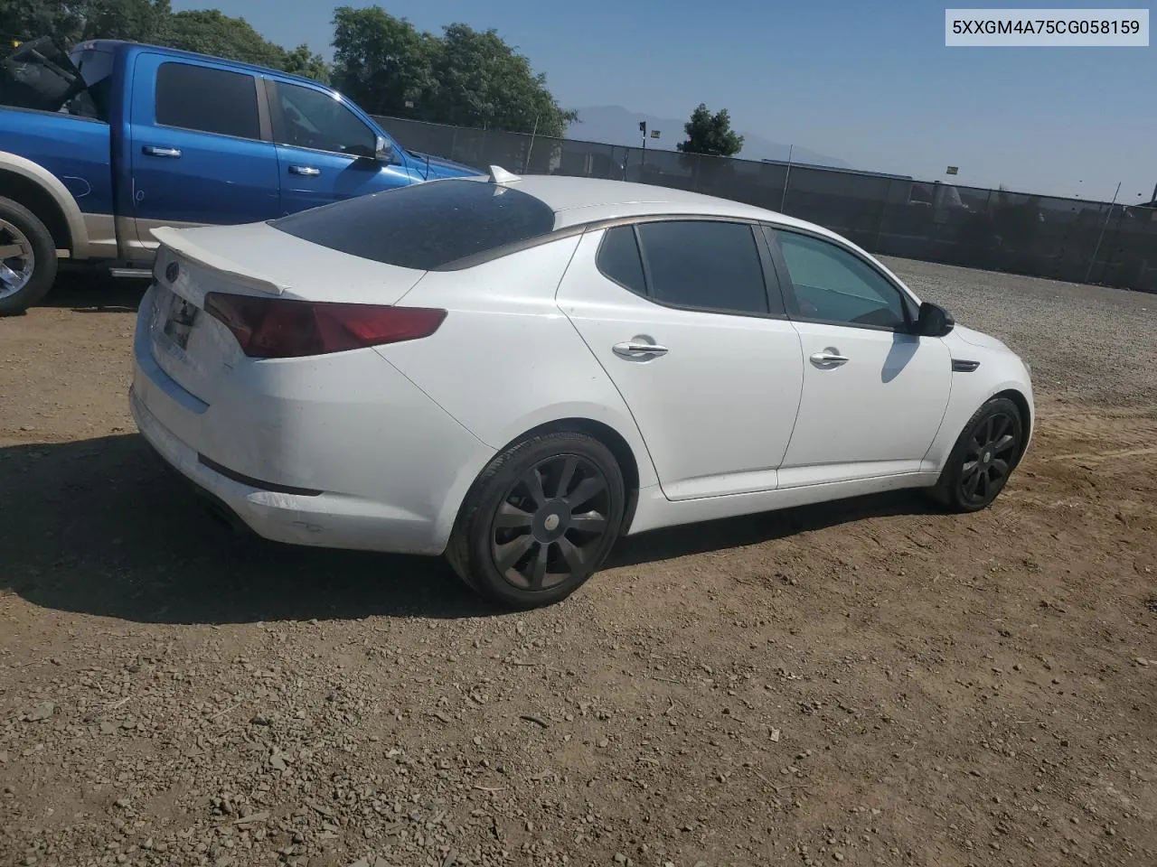 5XXGM4A75CG058159 2012 Kia Optima Lx