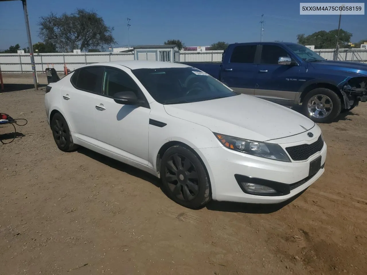 2012 Kia Optima Lx VIN: 5XXGM4A75CG058159 Lot: 75324524