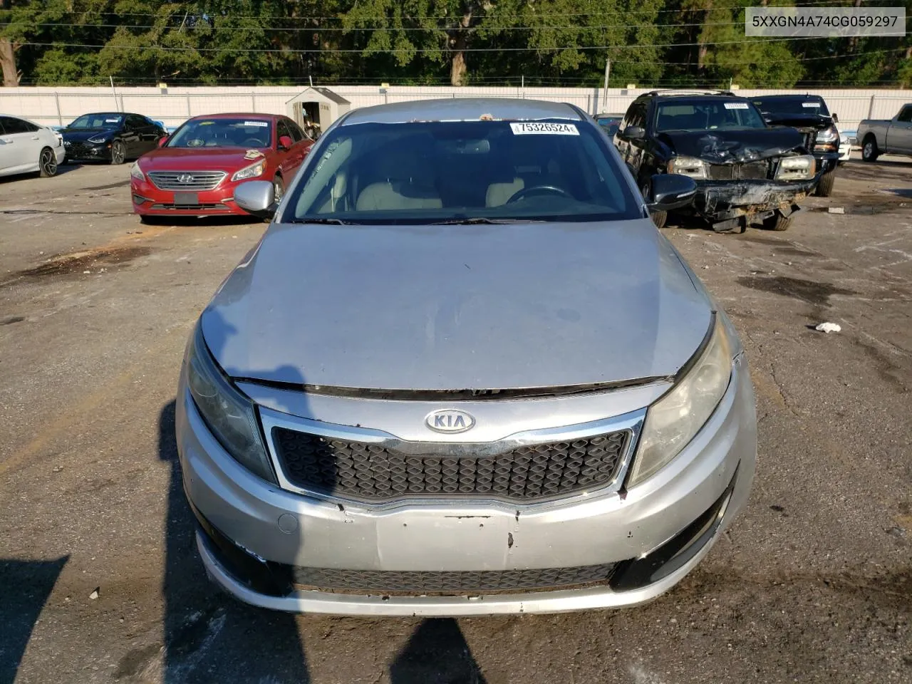 2012 Kia Optima Ex VIN: 5XXGN4A74CG059297 Lot: 75326524