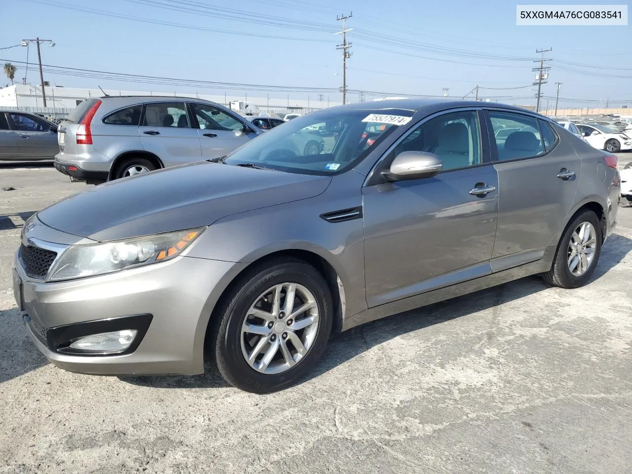 2012 Kia Optima Lx VIN: 5XXGM4A76CG083541 Lot: 75527974