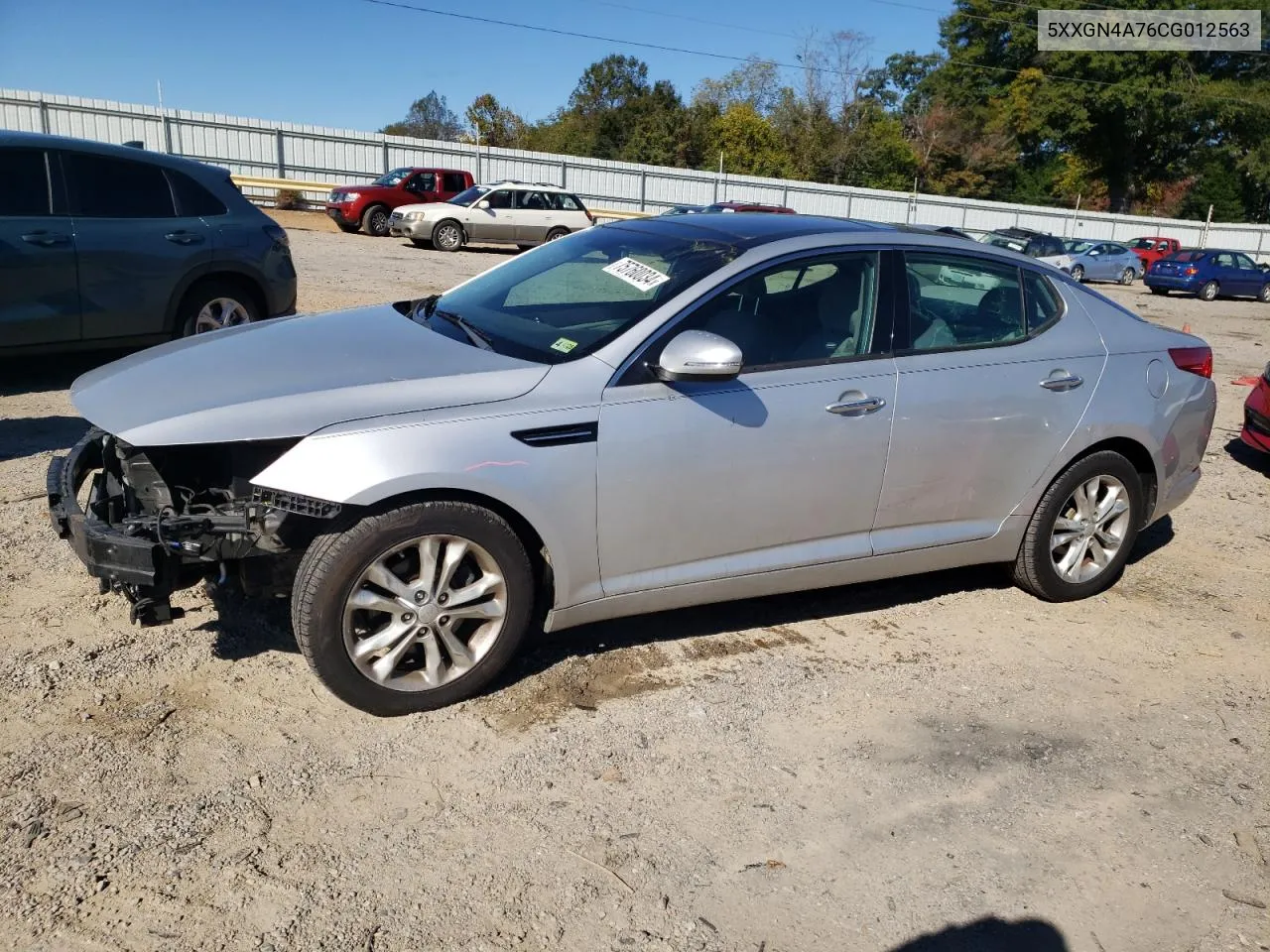 2012 Kia Optima Ex VIN: 5XXGN4A76CG012563 Lot: 75760034