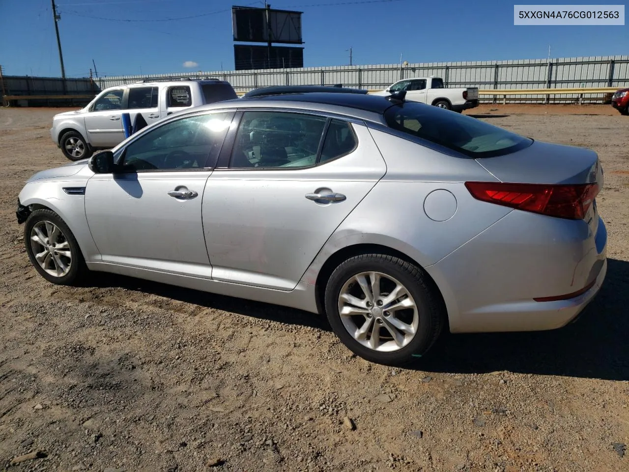 2012 Kia Optima Ex VIN: 5XXGN4A76CG012563 Lot: 75760034