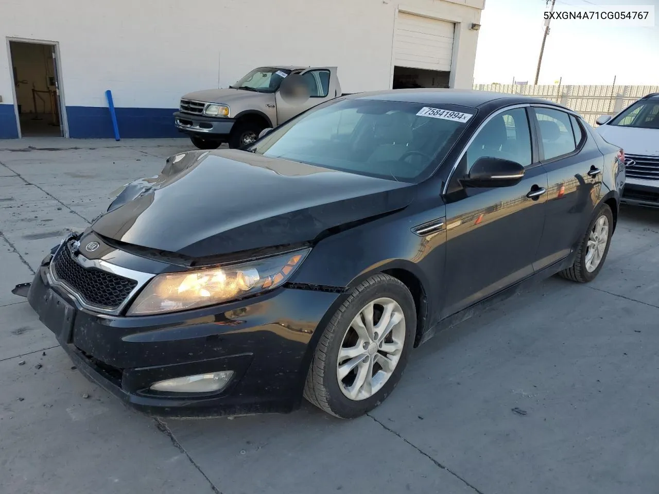 2012 Kia Optima Ex VIN: 5XXGN4A71CG054767 Lot: 75841994