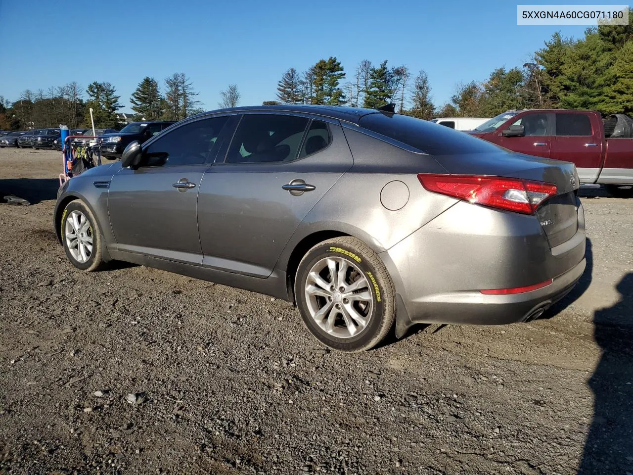 2012 Kia Optima Ex VIN: 5XXGN4A60CG071180 Lot: 76708184