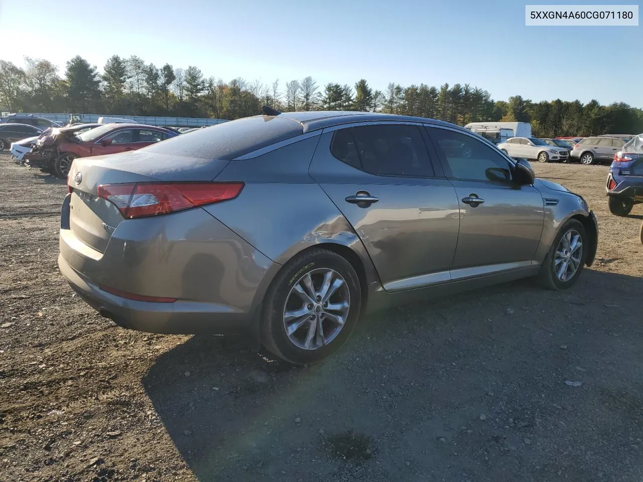 2012 Kia Optima Ex VIN: 5XXGN4A60CG071180 Lot: 76708184