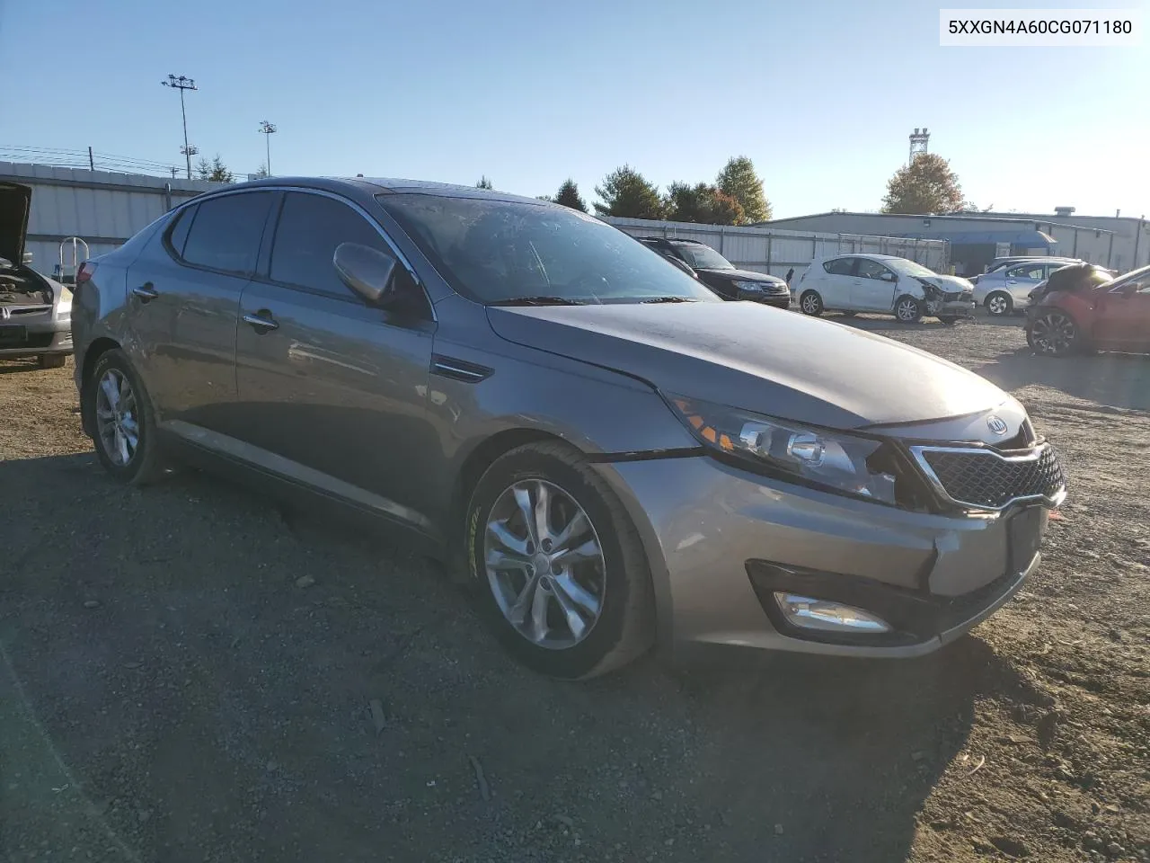 2012 Kia Optima Ex VIN: 5XXGN4A60CG071180 Lot: 76708184