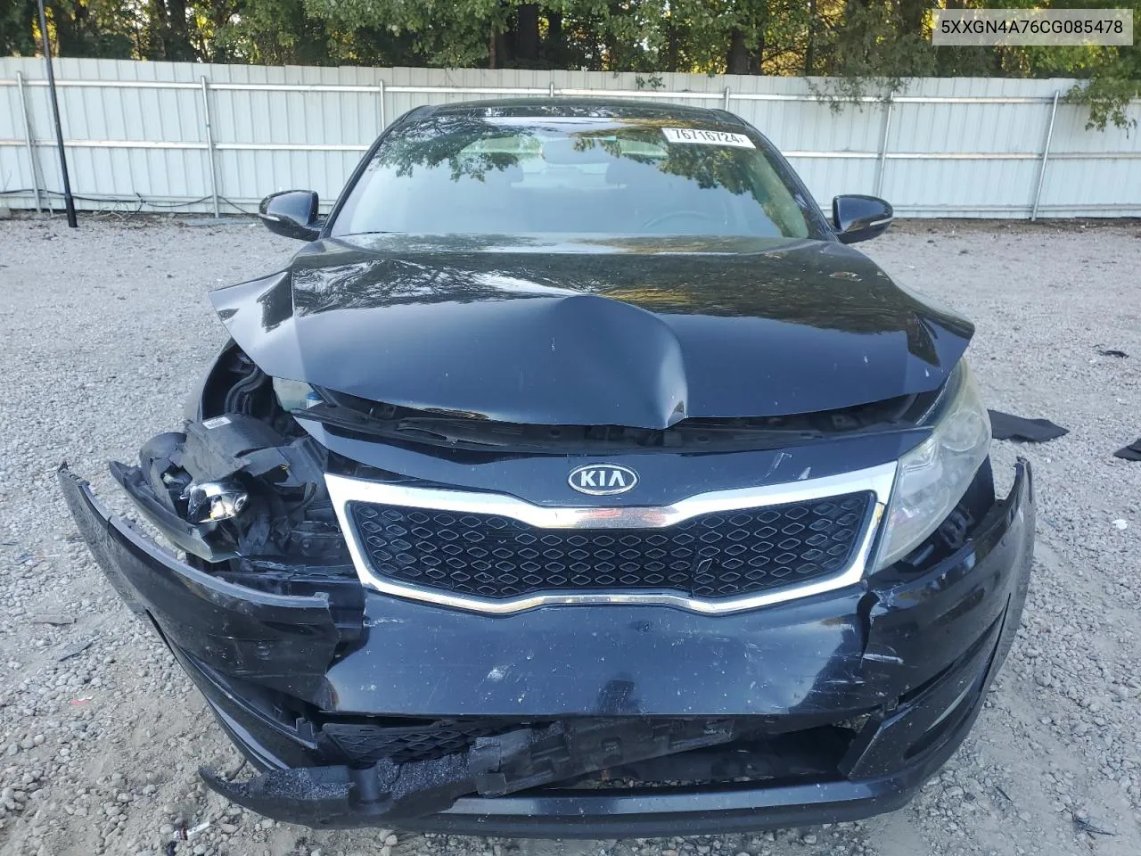 2012 Kia Optima Ex VIN: 5XXGN4A76CG085478 Lot: 76716724