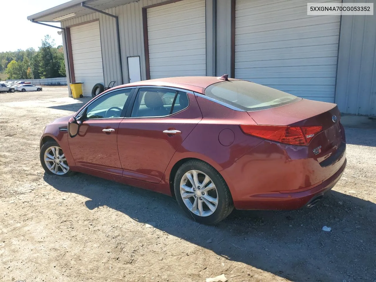 2012 Kia Optima Ex VIN: 5XXGN4A70CG053352 Lot: 76754864