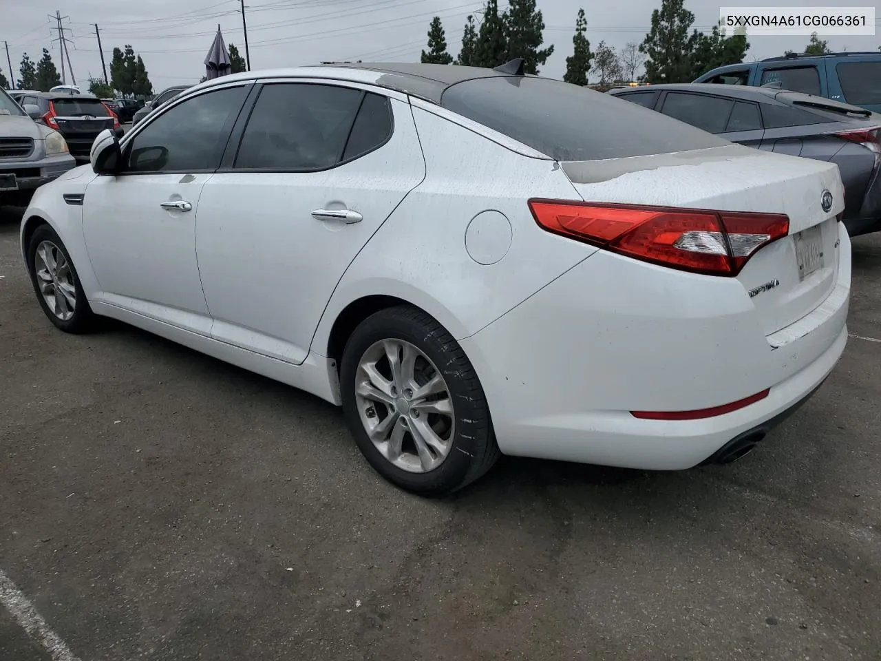 2012 Kia Optima Ex VIN: 5XXGN4A61CG066361 Lot: 76771554